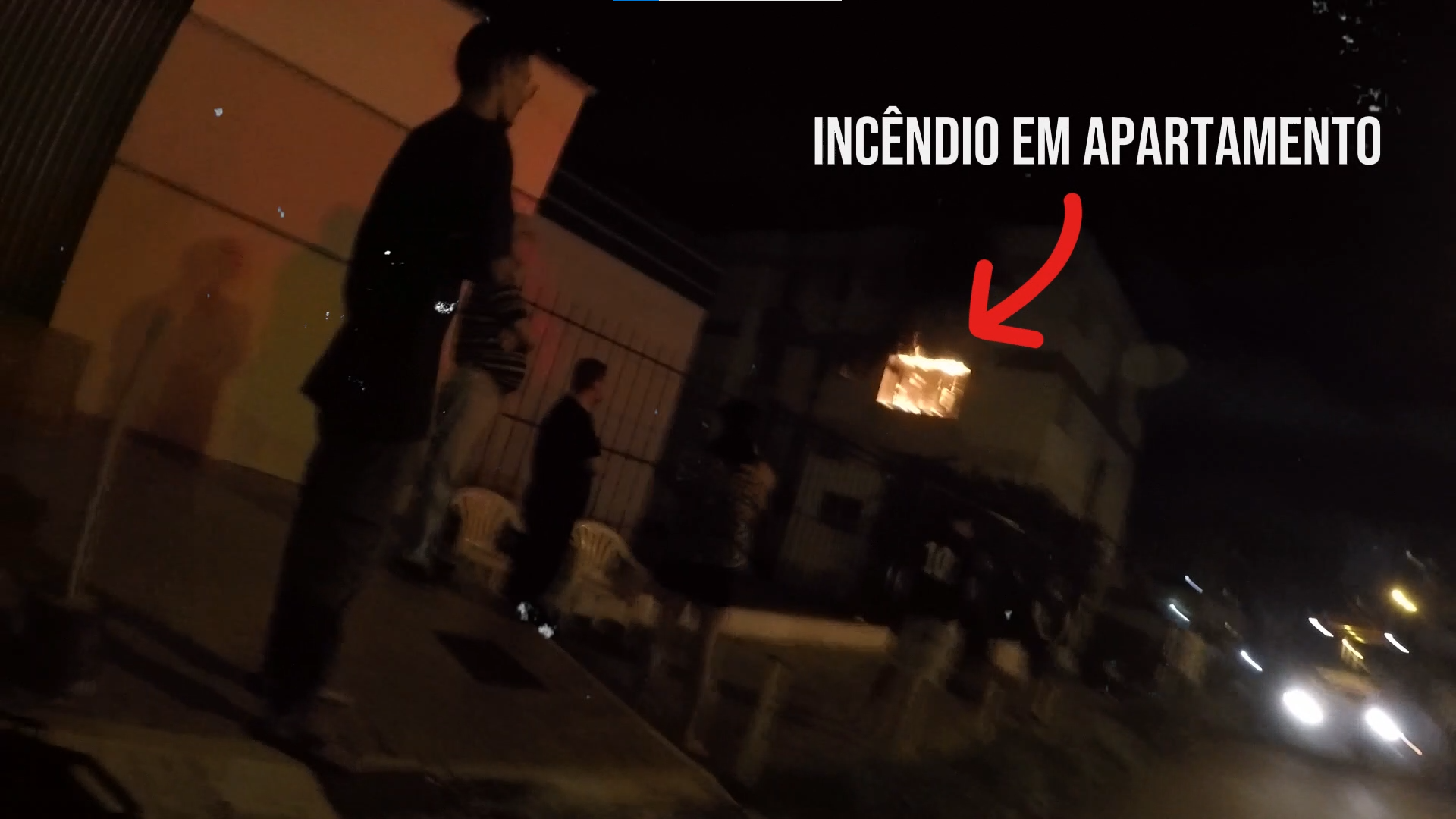 Incêndio em apartamento