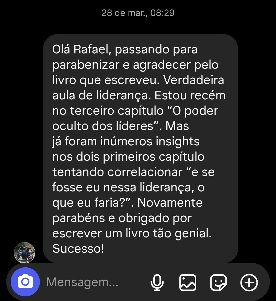 Depoimento de leitor